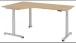XDSM 82 S | Schreibtisch 200 x 120 elektrisch h&ouml;henverstellbar Eiche