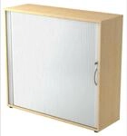 BETA R 1733S | Rollladenschrank | 3 OH Bogengriff Metall Ahorn