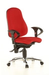 SITNESS 10 - Profi B&uuml;rostuhl Rot Stoff