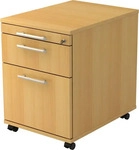 hjh OFFICE PRO AC20_6_6_RE, hjh OFFICE PRO SIGNA AC20 - Rollcontainer Relinggriff