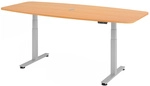 XDSM 22 S | Schreibtisch - Buche 220 x 103 elektrisch h&ouml;henverstellbar