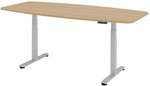 XDSM 22 S | Schreibtisch - Eiche 220 x 103 elektrisch h&ouml;henverstellbar