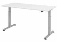 XMST 19 S | Schreibtisch - Weiß 180 x 80 elektrisch höhenverstellbar