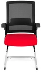 INVENTOR V - Freischwinger Schwarz / Rot