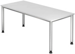 HILO 19 S | Schreibtisch - Wei&szlig; 180 x 80 h&ouml;henverstellbar
