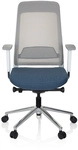 CHIARO T2 WHITE - Profi B&uuml;rostuhl Blau / Grau