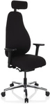 RESISTIO - High End B&uuml;rostuhl Schwarz