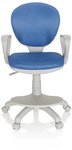KID COLOUR G1 - Kinderdrehstuhl Blau / Grau