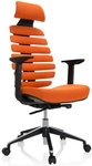 ERGO LINE II PRO | Stoff - Profi B&uuml;rostuhl Orange