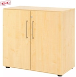 BETA 9 | Schrank mit T&uuml;ren | 2 OH - Ahorn
