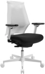 Sitness X Back - Profi B&uuml;rostuhl Wei&szlig; Wei&szlig;/Schwarz