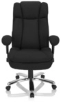 BUILDER XXL I | Stoff - XXL Drehstuhl Schwarz