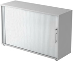 BETA 1732S | Rollladenschrank | 2 OH - Grau Relinggriff Kunststoff