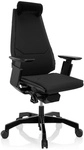 GENIDIA BLACK | Stoff - High End B&uuml;rostuhl Schwarz