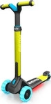 BERG 24.77.08.00, BERG Nexo Scooter klappbar Lights LED-deck lime
