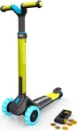 BERG 24.77.12.00, BERG Nexo Scooter klappbar Lights Magnet-deck lime
