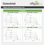 Offgridtec 018400, Offgridtec MONO 200W V2 Solarpanel 30V Black Frame - 0% MwSt.