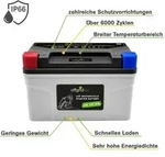Offgridtec LFP Starterbatterie 7,5Ah 12,8V f&uuml;r Motorrad