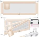 KESSER&reg; Bettschutzgitter Reise Bett Rausfallschutz verstellbar Bed Guard Rail