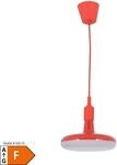 N&auml;ve Pendelleuchte "UFO" inkl. E27 / &Oslash;: 22cm rot