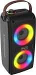 Denver BTV-230 Bluetooth Party Lautsprecher, 2x 50W (Stereo) mit LEDs