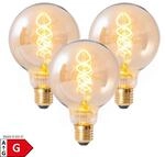 N&auml;ve 3er-Set LED Leuchtmittel "DILLY" E27 H: 13,5cm warmwei&szlig;