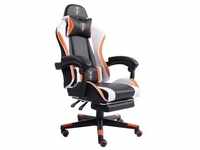 Gaming Chair im Racing-Design mit flexiblen gepolsterten Armlehnen -...