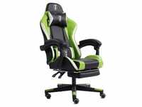 Gaming Chair im Racing-Design mit flexiblen gepolsterten Armlehnen -...