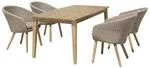 4 x Stuhl VISALIA mit Auflage
