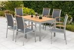 Merxx Siena Set 7tlg. Ausziehtisch