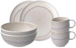 like. by Villeroy & Boch Fr&uuml;hst&uuml;cks-Set Perlemor Sand 6er Set