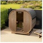 HOME DELUXE Outdoor Sauna CUBE XL - 194 x 220 cm f&uuml;r 6 Personen