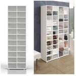 Schuhregal Schrank Paris wei&szlig;