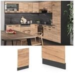 VICCO K&uuml;chenschrank Geschirrsp&uuml;lerblende 45 cm R-Line Anthrazit