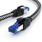 Primewire Patchkabel CAT 8 mit Baumwollummantelung - Gigabit Ethernet LAN Kabel - 40