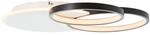 BRILLIANT Lampe, Davida LED Deckenleuchte 54x47cm wei&szlig;/schwarz, Metall/Kunststoff,