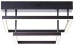 BRILLIANT Lampe, Ranut LED Deckenleuchte 2flg schwarz, 2x LED integriert, 17W LED