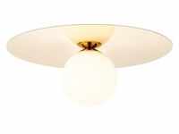 BRILLIANT Lampe Zondra Wandspot gold 1x QT14, G9, 10W, geeignet für