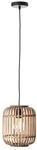 BRILLIANT Lampe Woodrow Pendelleuchte 1flg hellbraun 1x A60, E27, 60W, g.f.
