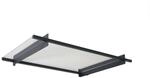 Palram - Canopia Nancy 1.5x0.9 Vordach, anthrazit, klar