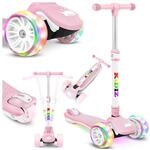 KIDIZ&reg; Roller Kinder Scooter X-Pro2 Dreiradscooter mit PU LED Leuchtenden R&auml;der