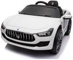 TPFLiving Elektro-Kinderauto Maserati Ghibli wei&szlig;