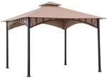 Sunjoy Stoff Pavillion LAURO - 340cm x 340cm, braun