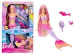 Mattel HRP97 - Barbie - Meerjungfrau Malibu &ndash; Farbwechseleffekt, Delfin &
