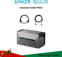 Anker SOLIX Solarbank 2 E1600 PRO, 1.6kWh Akkukapazit&auml;t, IP65, 6000 Ladezyklen, LFP