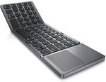 Aplic faltbare Mini Bluetooth Tastatur mit Touchpad - faltbares Keyboard im Super