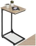 tectake&reg; Beistelltisch, Industrial Style, in praktischer C-Form, 40 x 30 x 63 cm