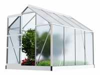 GARMIO® Gewächshaus NEAPEL 250x190cm für den Garten, Alu Frühbeet inklusive
