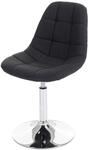 Esszimmerstuhl MCW-A60, Stuhl Drehstuhl, Retro 50er Jahre Design ~ Stoff/Textil