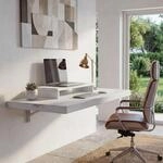 Wandtisch MCW-H48, Wandklapptisch Wandregal Tisch, klappbar Massiv-Holz ~...